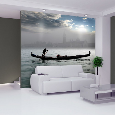 Fototapeet - Gondola ride in Venice - 350x270