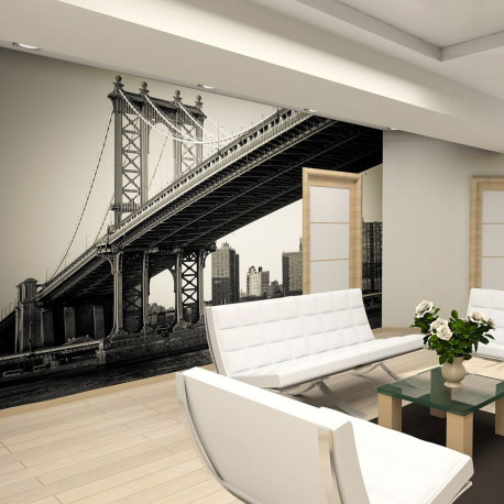 Fototapeet - Manhattan Bridge, New York - 200x154