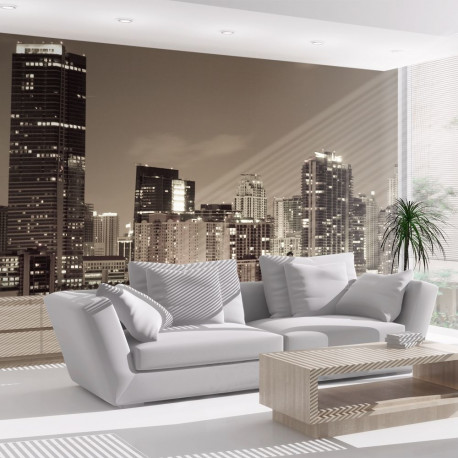 Fototapeet - Night life in Miami - 350x270