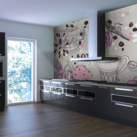 Fototapeet - Afternoon tea - 400x309