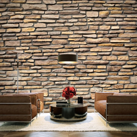 Fototapeet - Imitation - stone - 350x270