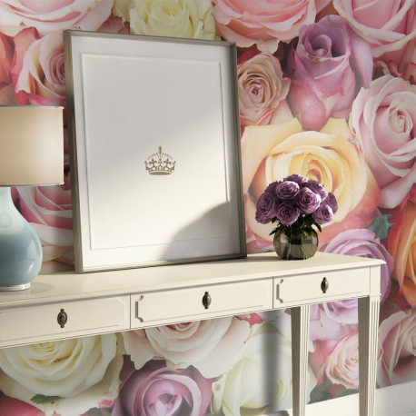 Fototapeet - Pastel roses - 300x231