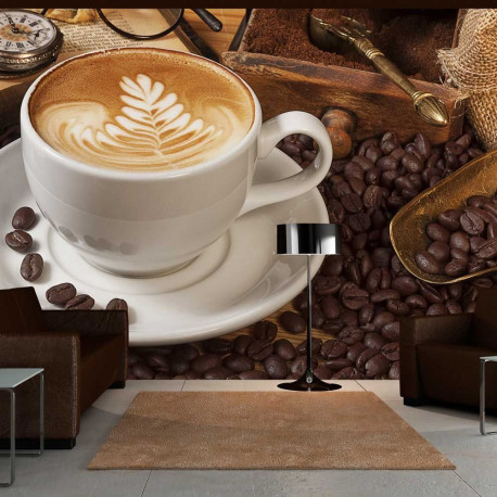 Fototapeet - Maybe coffee? - 350x270