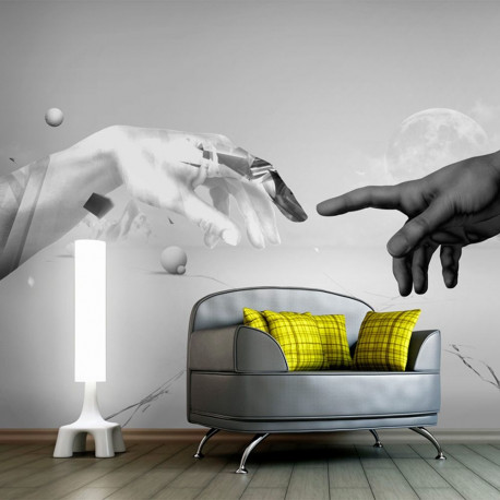 Fototapeet - Intergalactic touch - 400x309