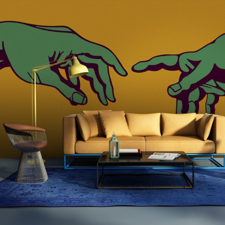 Fototapeet - Green touch - 400x309