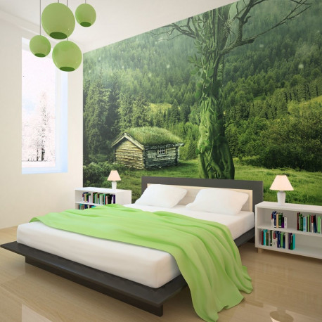 Fototapeet - Green seclusion - 400x309