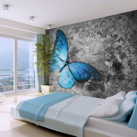 Fototapeet - Blue butterfly - 300x231