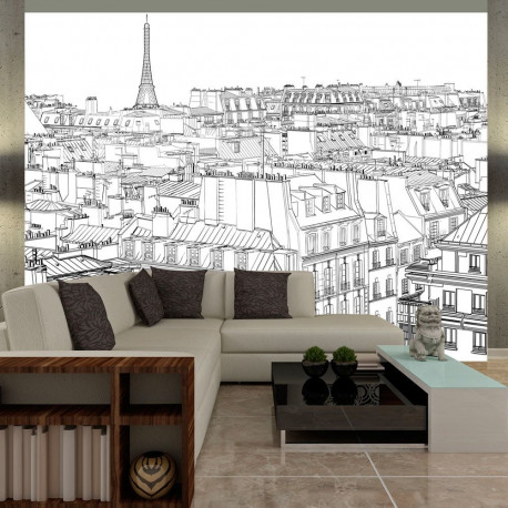 Fototapeet - Parisian's sketchbook - 250x193