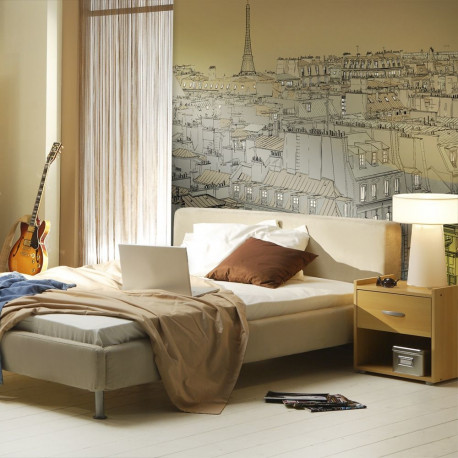 Fototapeet - Good night Paris! - 300x231