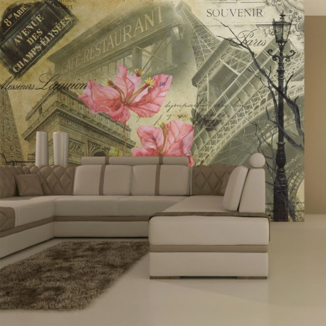 Fototapeet - Bonjour Paris! - 400x309