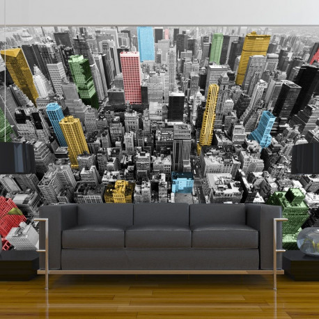 Fototapeet - NY kaleidoscope - 400x309
