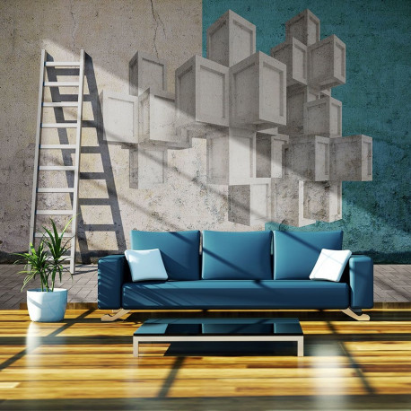 Fototapeet - Concrete blocks - 250x193
