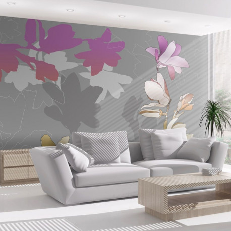 Fototapeet - Pastel magnolias - 300x231