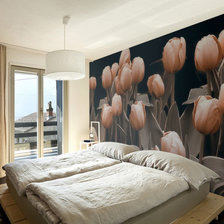 Fototapeet - Ladies among the flowers - 350x270