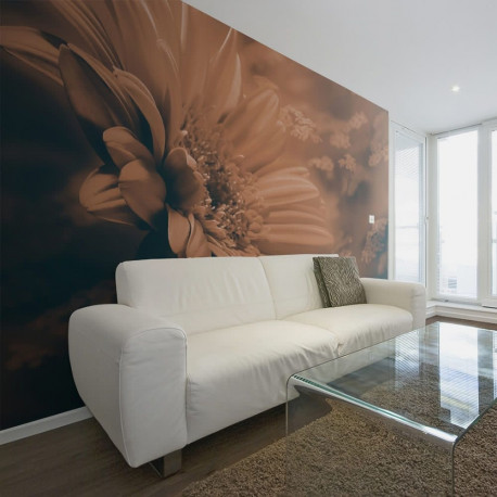 Fototapeet - Gerbera in bronze - 400x309