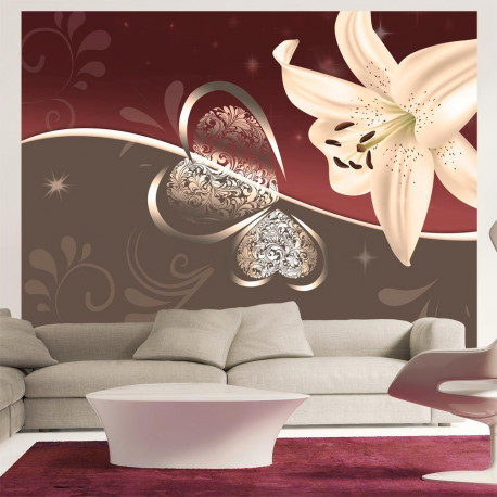 Fototapeet - Cream lily - 350x270