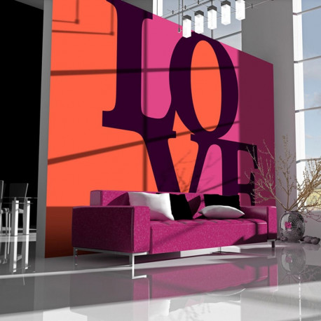 Fototapeet - Love is in the air - 400x309