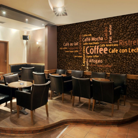 Fototapeet - Latte, espresso, cappucino... - 200x154