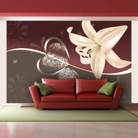 Fototapeet - Cream lily - 400x270