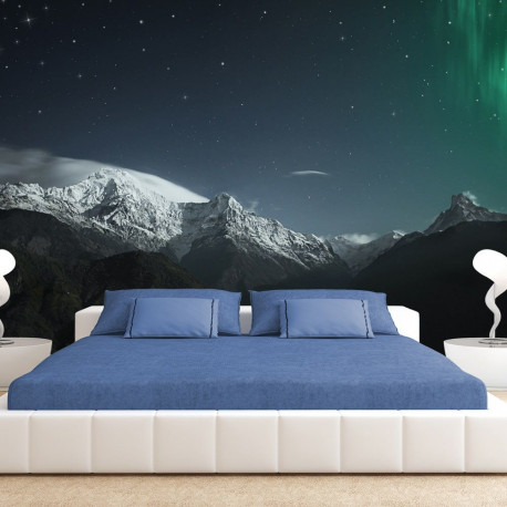 Fototapeet - Northern lights - 100x70