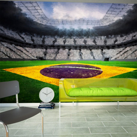 Fototapeet - Brazilian stadium - 400x280