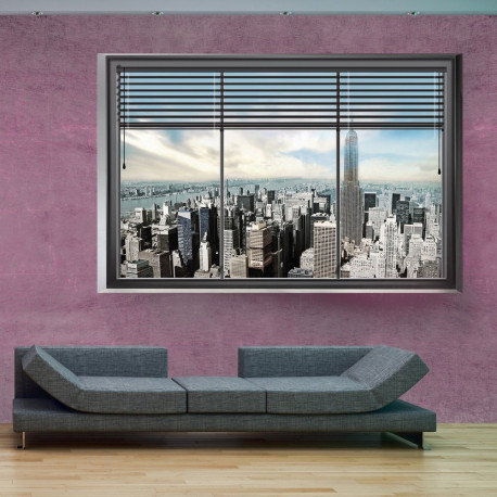 Fototapeet - New York window II - 250x175