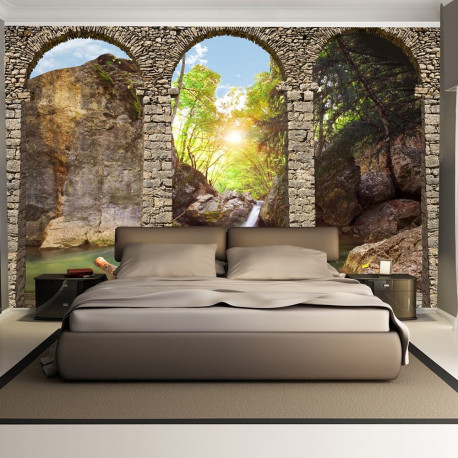 Fototapeet - Morning relaxation - 400x280