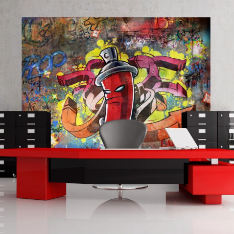 Fototapeet - Graffiti monster - 250x175