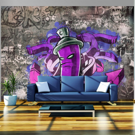 Fototapeet - Graffiti spray can - 300x210