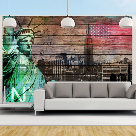 Fototapeet - NYC symbols - 150x105
