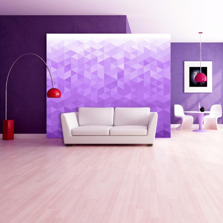Fototapeet - Violet pixel - 150x105