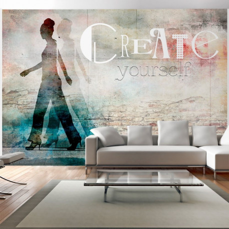Fototapeet - Create yourself - 400x280