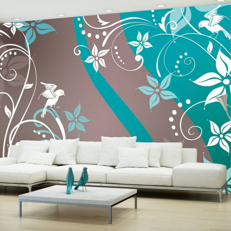 Fototapeet - Floral fantasy III - 100x70