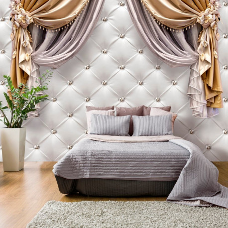 Fototapeet - Curtain of Luxury - 100x70