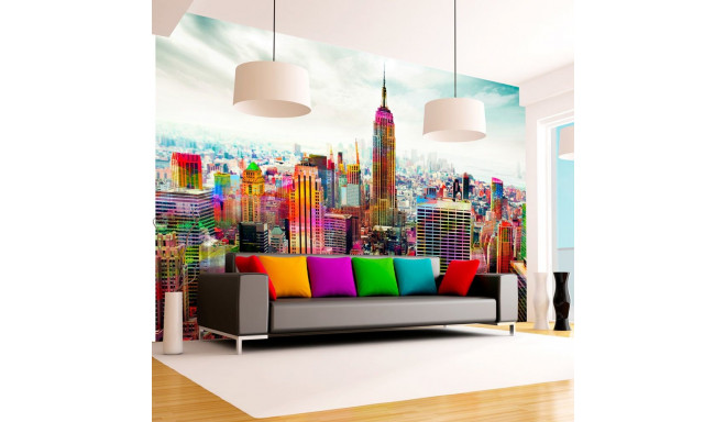 Fototapeet - Colors of New York City - 100x70
