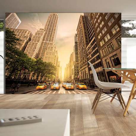 Fototapeet - In the shadow of skyscrapers - 300x210