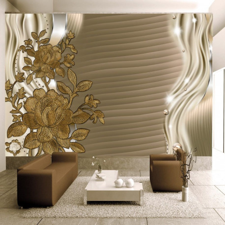 Fototapeet - Golden buds - 100x70