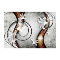 Fototapeet - Lily on a stone - 350x245