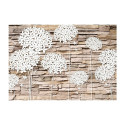 Fototapeet - Flowers on the Stone - 200x140