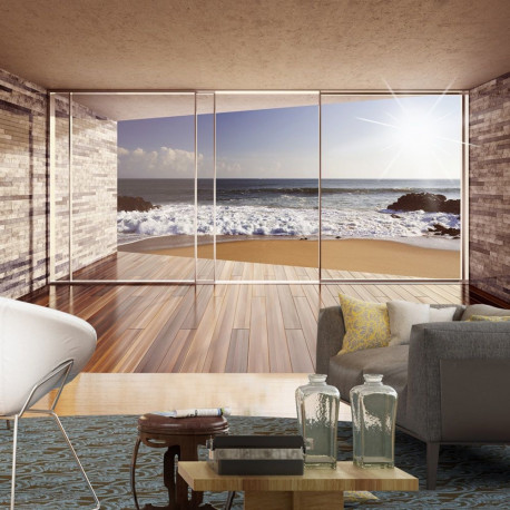 Fototapeet - Meeting at the Sea - 400x280