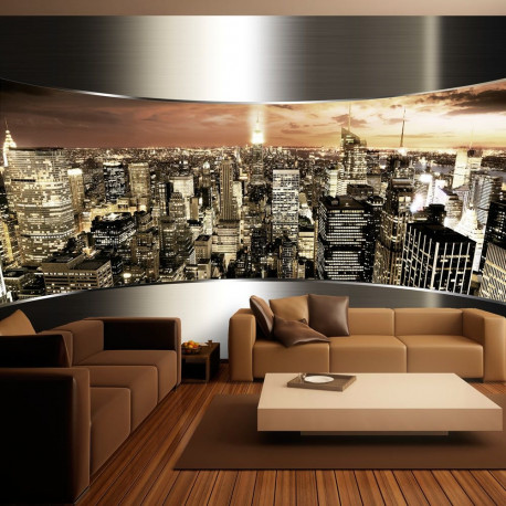 Fototapeet - Panorama of New York City - 100x70