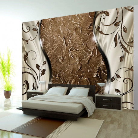 Fototapeet - Brown twigs - 100x70