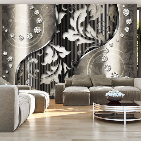Fototapeet - Diamond leaves - 200x140