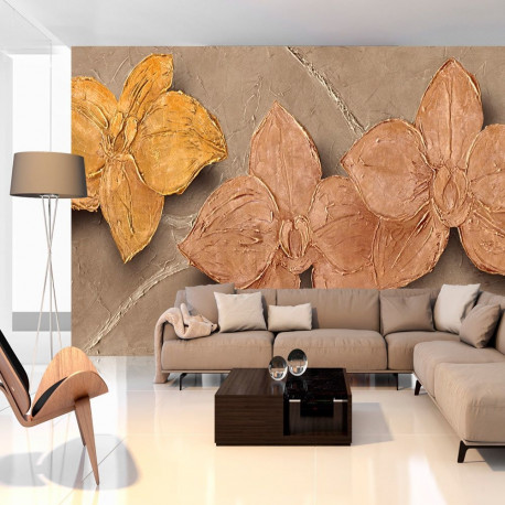 Fototapeet - Painted Orchids - 300x210