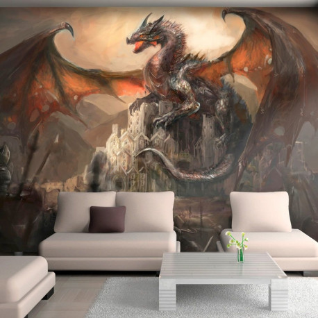 Fototapeet - Dragon castle - 200x140