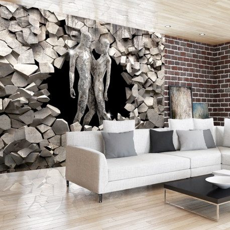 Fototapeet - Love Made of Stone - 100x70