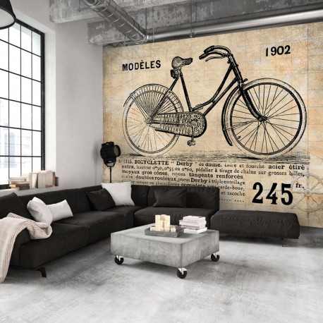 Fototapeet - Old School Bicycle - 150x105