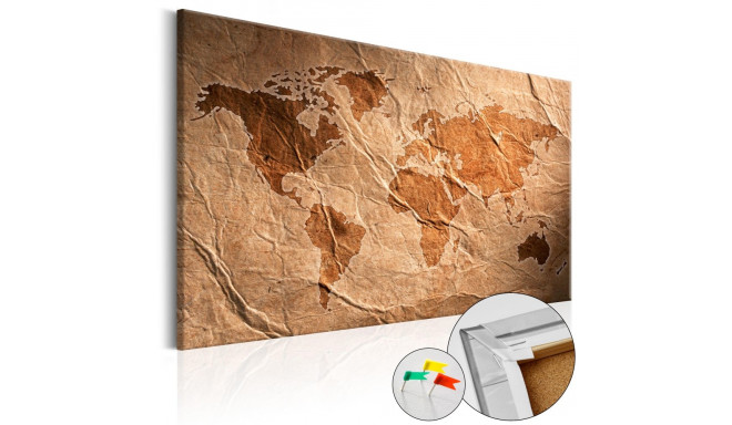 Pilt korgil - Paper Map [Cork Map] - 120x80