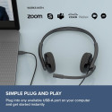 Creative HS-220, Headset (black, USB)