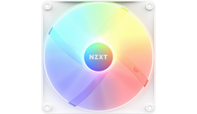 NZXT F140 RGB Core Twin Pack 140x140x26, case fan (white, pack of 2, incl. RGB controller)